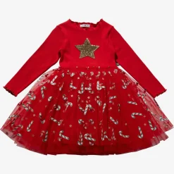 Petite Hailey Overalls & Jumpsuits> Candy Cane Tutu Dress Red