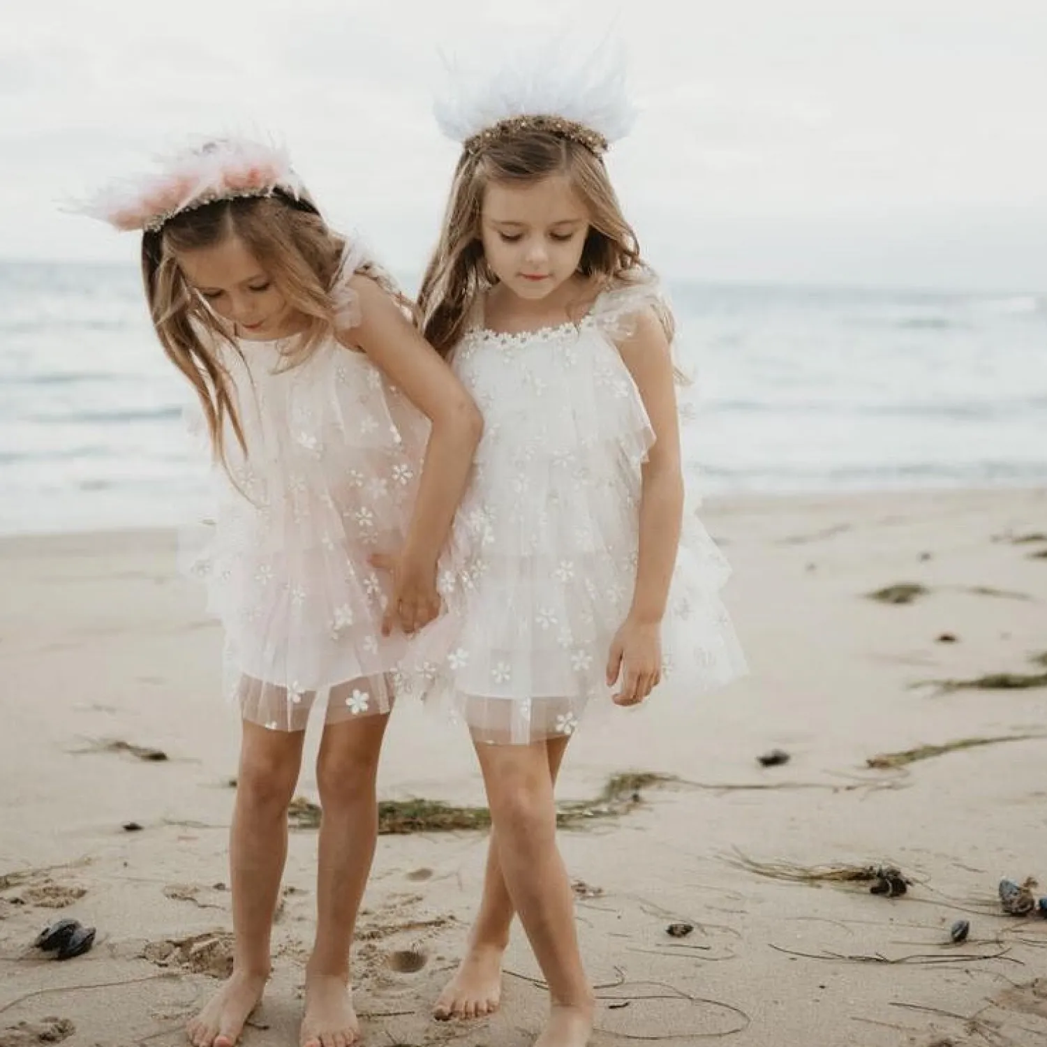 Petite Hailey Overalls & Jumpsuits> Daisy Layered Dress White