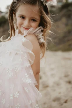 Petite Hailey Overalls & Jumpsuits> Daisy Layered Dress Pink