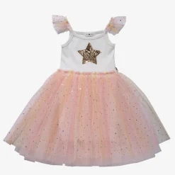 Petite Hailey Overalls & Jumpsuits> Frill Tutu Dress Peach
