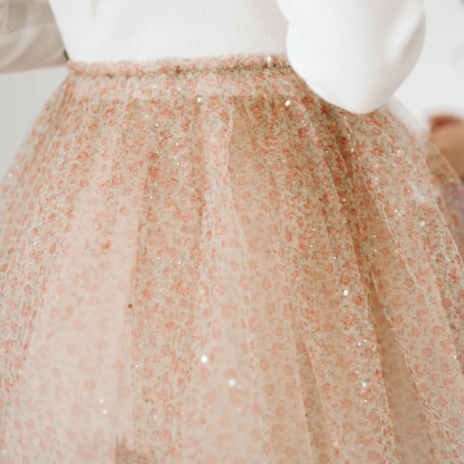Petite Hailey Overalls & Jumpsuits> Girl Frill Flower Tutu Dress Gold