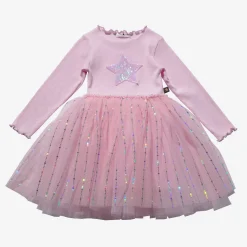 Petite Hailey Overalls & Jumpsuits> Girl Pastel Ph Tutu Dress Pink