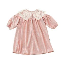 Petite Hailey Overalls & Jumpsuits> Lace Collar Dress Pink