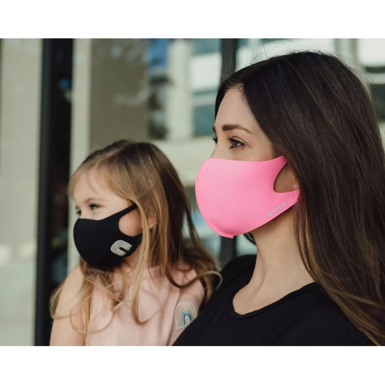 Petite Hailey T Shirts> Performance Mask Adult Black/ Gray/ Pink/ Charcoal
