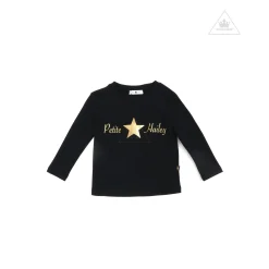 Petite Hailey Blouses> Ph Logo Ls T Shirt Black * Final Sale