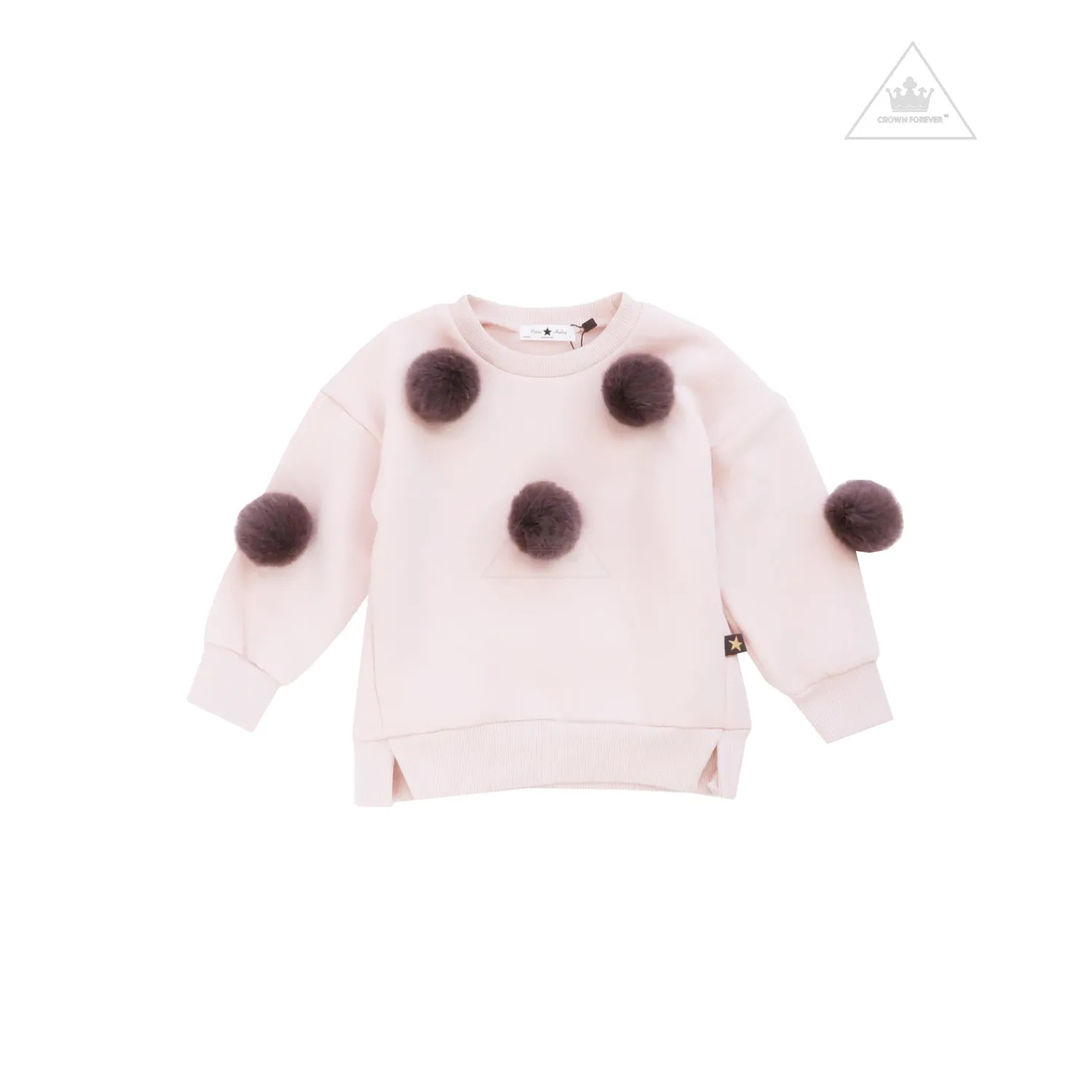Petite Hailey Hoodies> Pompom Sweatshirts Pink