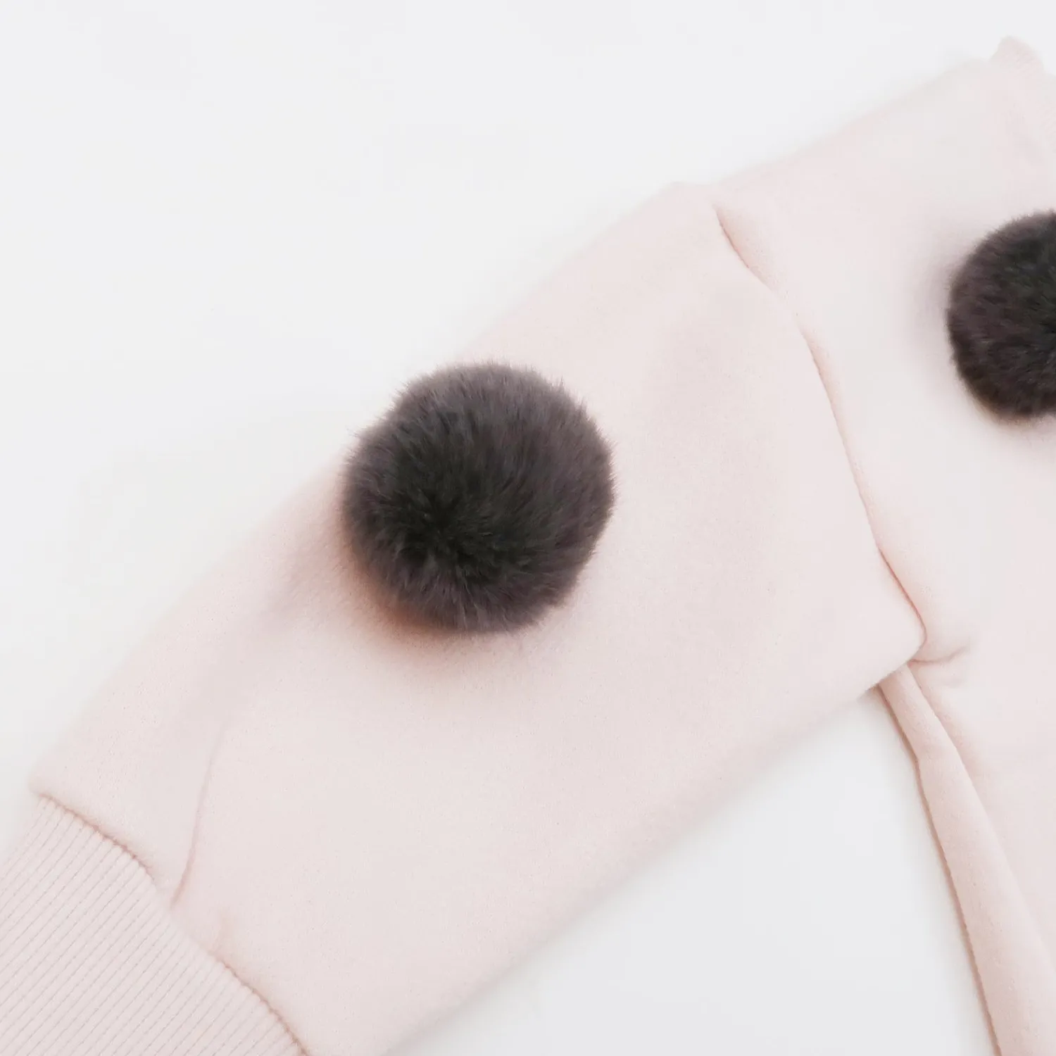 Petite Hailey Hoodies> Pompom Sweatshirts Pink