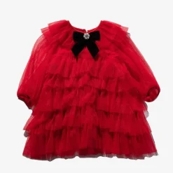 Petite Hailey Overalls & Jumpsuits> Six Layered Dress Red