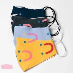 Petite Hailey T Shirts> Smile Kids And Adults Mask W/ Nose Wires