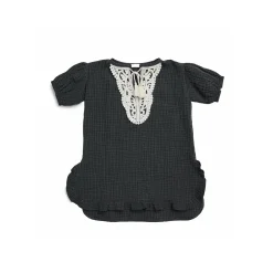 Petite Hailey Overalls & Jumpsuits> Yoloo Tasel Dress Charcoal * Final Sale