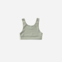 PLAY x PLAY Face Masks> Longline Bra | Sage