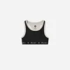 PLAY x PLAY Face Masks> Play Sports Bra | Black Ribbed