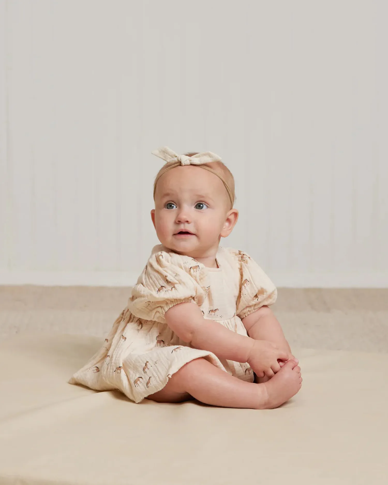 Quincy Mae Hats> Little Knot Headband || Ivory