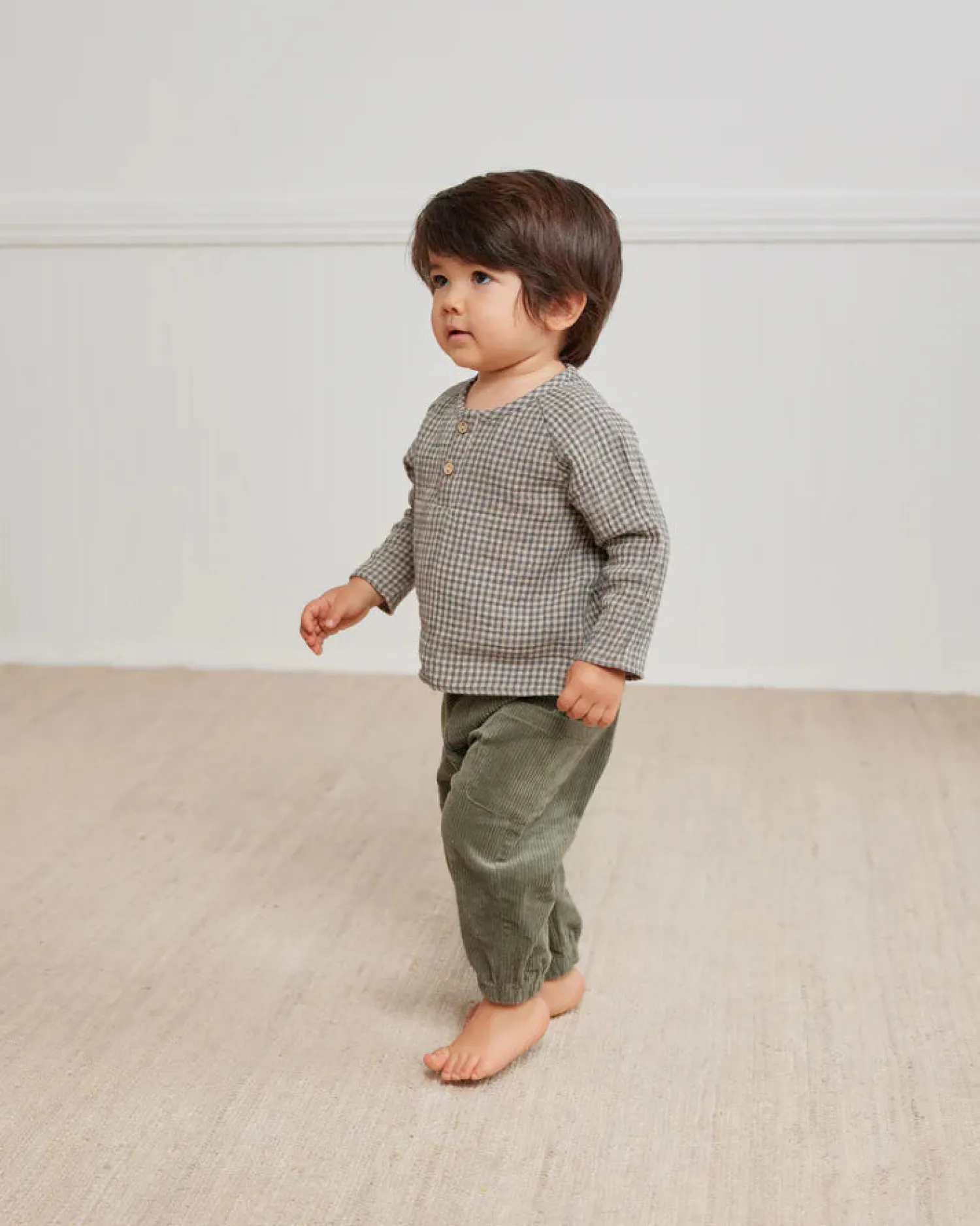 Quincy Mae Pants> Luca Pant || Forest