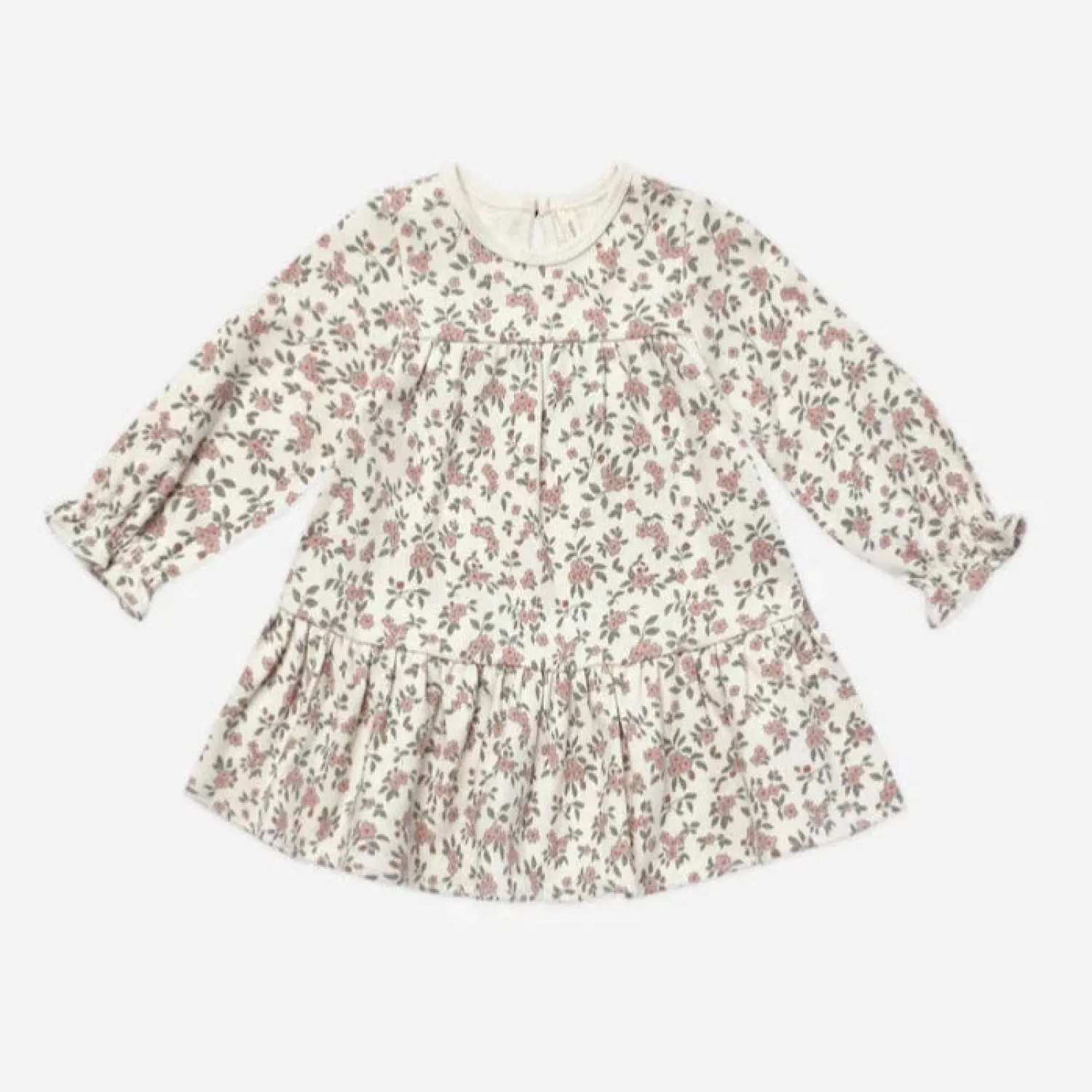 Quincy Mae Dresses> Tiered Jersey Dress || Meadow