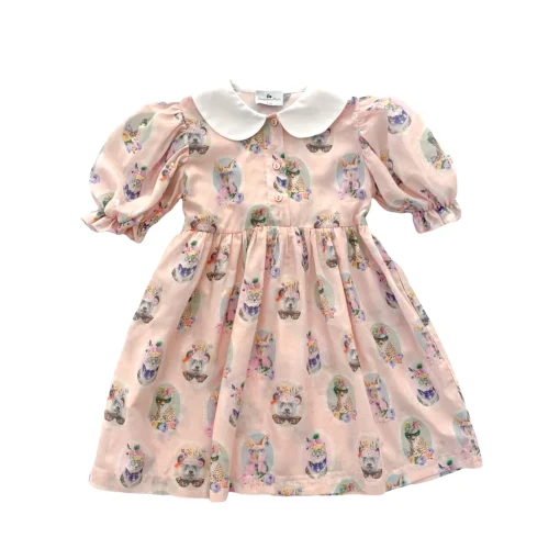 RaspberryPlum Overalls & Jumpsuits> Animal Dress Pink