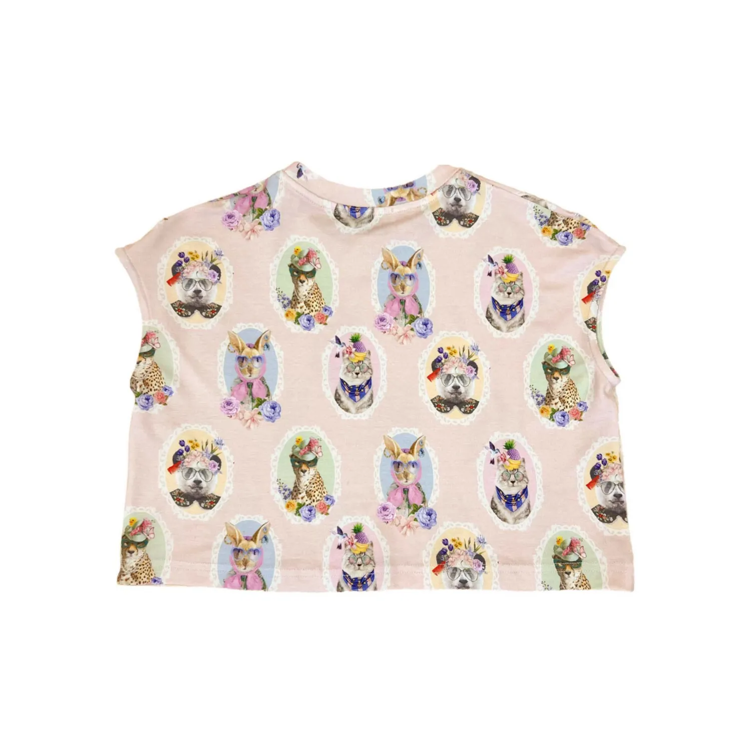RaspberryPlum Long Sleeve T Shirts> Kendall T Shirt Animal Print