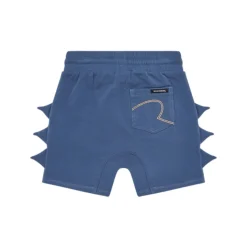 Rock Your Baby Shorts> Boy Blue Wash Dino Shorts