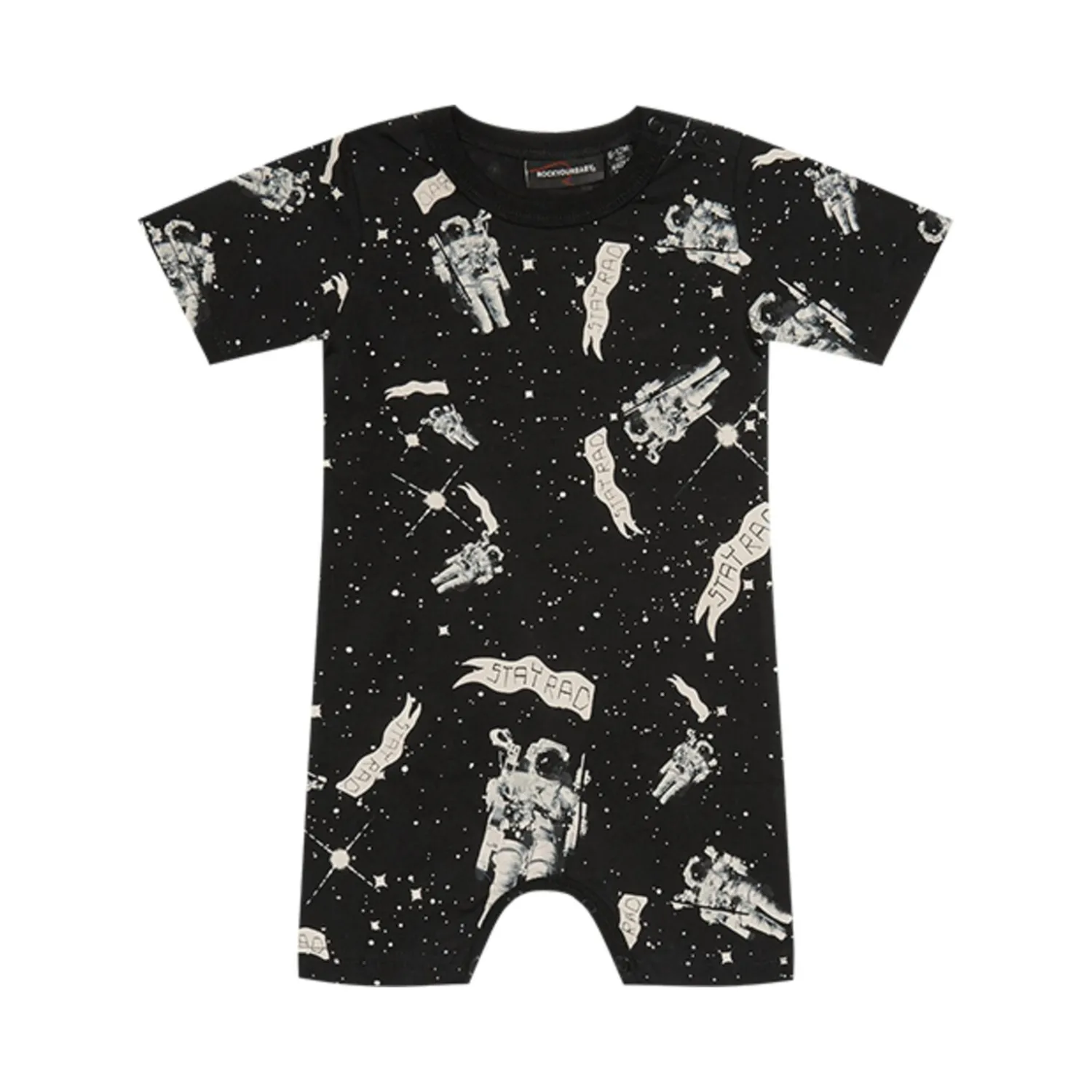 Rock Your Baby Onesies> Rad Spaceman Playsuit