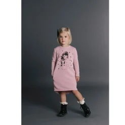 Rock Your Baby Overalls & Jumpsuits> Star Gazer Long Sleeve T Shirt Dress