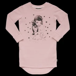 Rock Your Baby Overalls & Jumpsuits> Star Gazer Long Sleeve T Shirt Dress