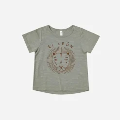 Rylee And Cru T Shirts>Rylee + Cru Basic Tee || El Leon