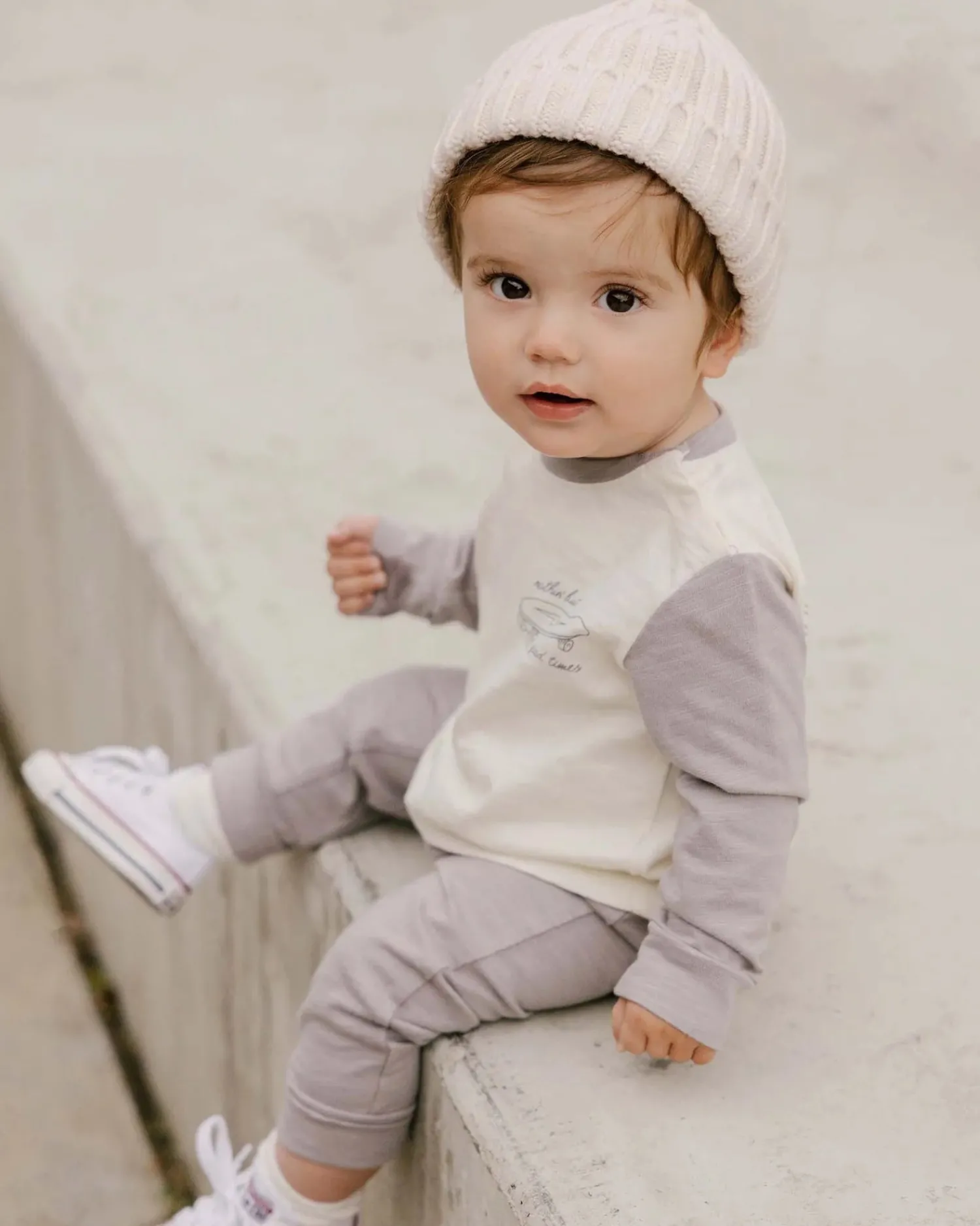 Rylee And Cru Hats>Rylee + Cru Beanie || Natural