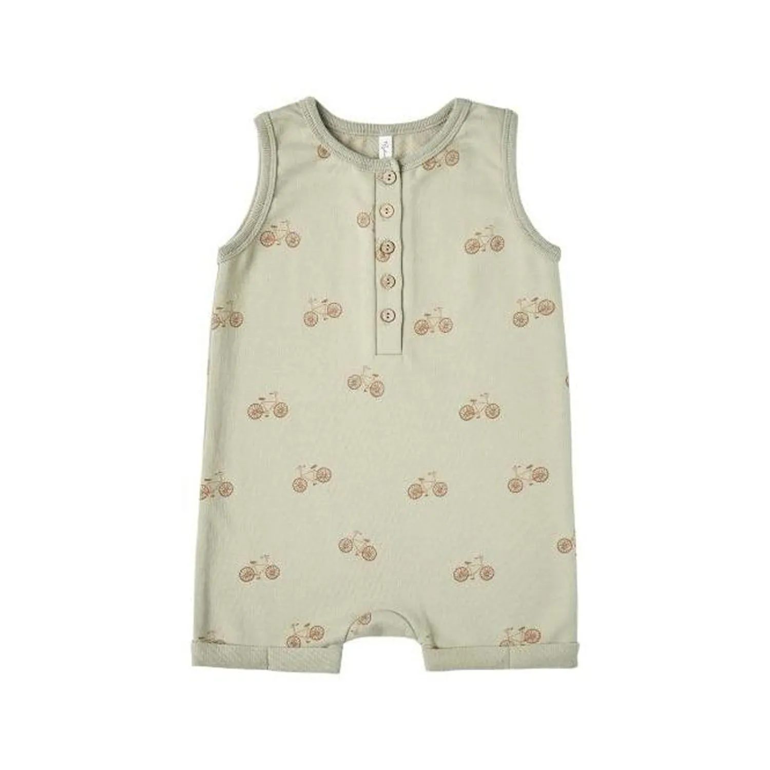 Rylee And Cru Rompers>Rylee + Cru Bikes Davis Romper Sage