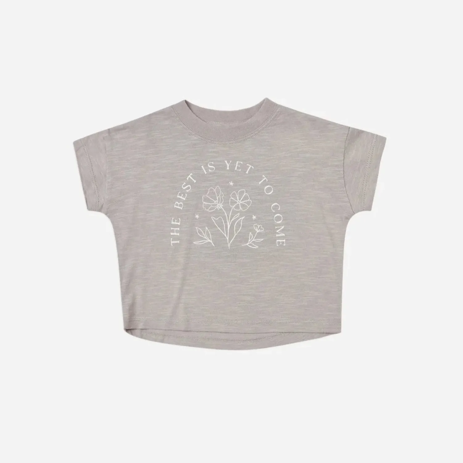 Rylee And Cru Long Sleeve T Shirts>Rylee + Cru Boxy Tee || The Best Is Yet To Come