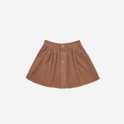 Rylee And Cru Dresses>Rylee + Cru Button Front Mini Skirt || Spice