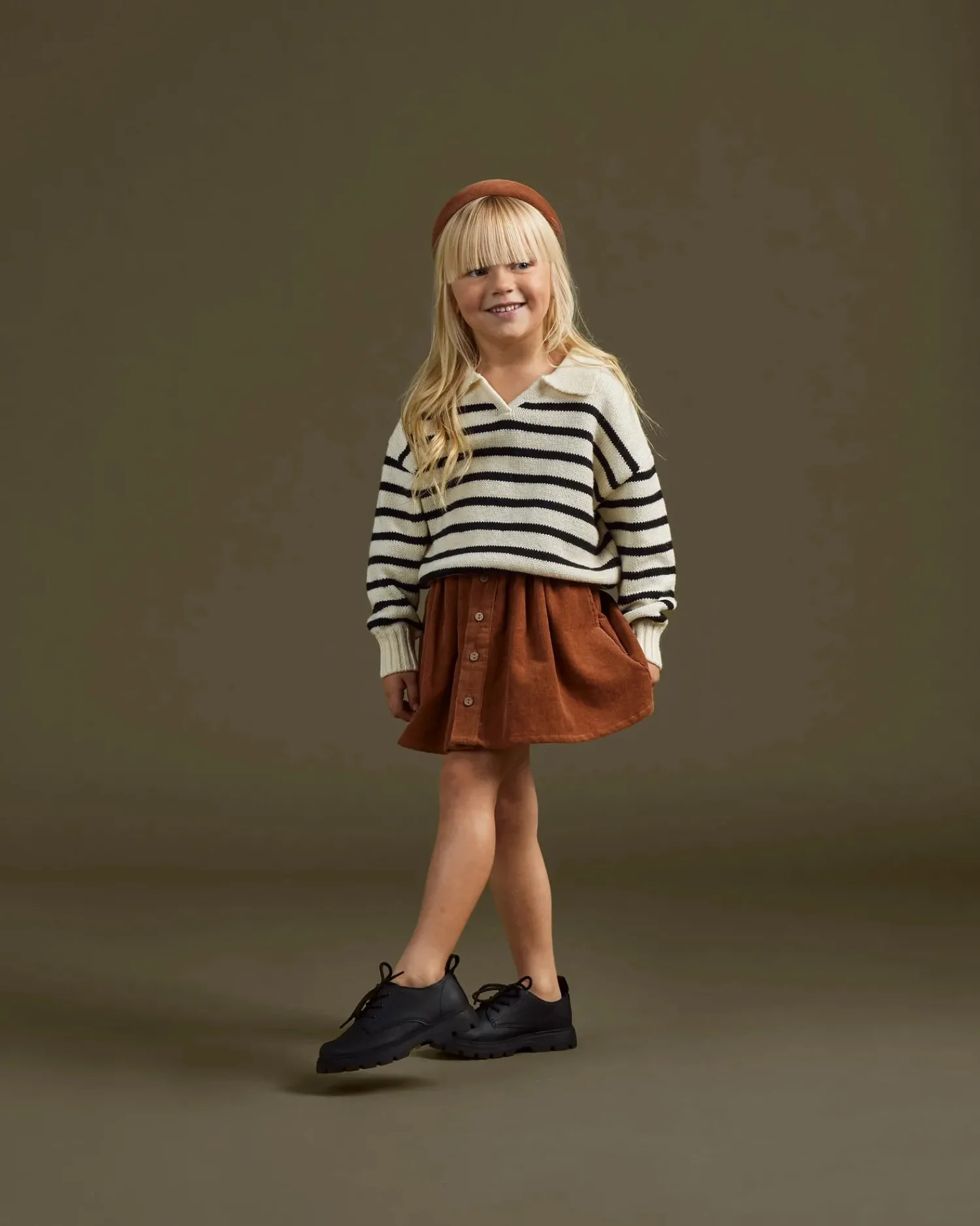 Rylee And Cru Dresses>Rylee + Cru Button Front Mini Skirt || Spice
