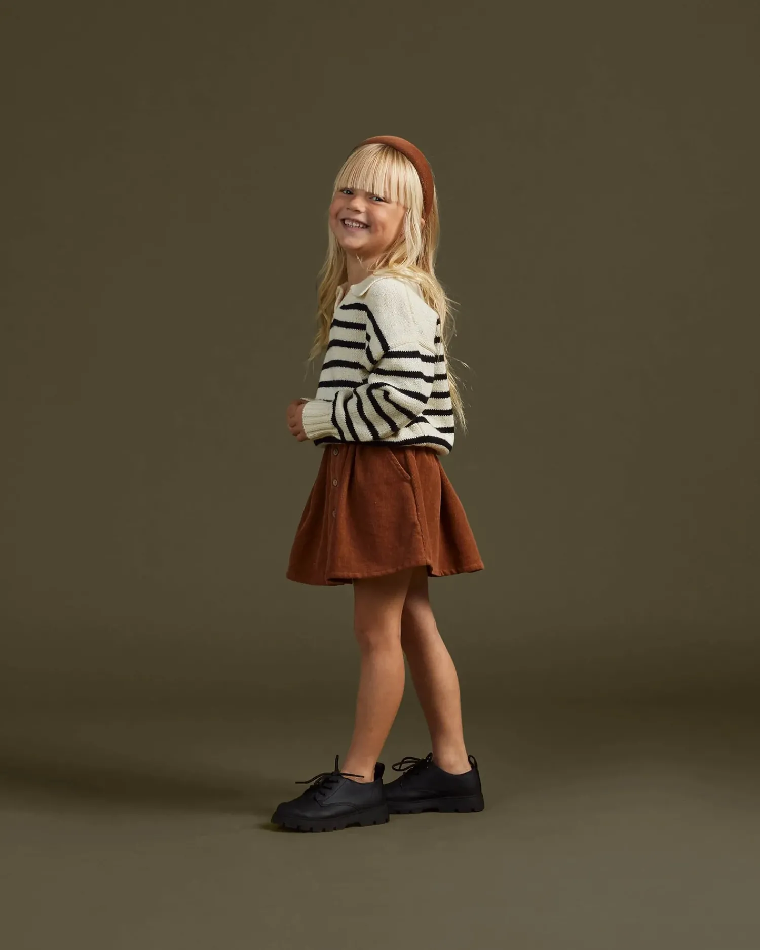 Rylee And Cru Dresses>Rylee + Cru Button Front Mini Skirt || Spice