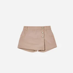 Rylee And Cru Dresses>Rylee + Cru Girl Asymmetrical Skort Rose