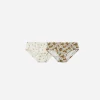 Rylee And Cru Face Masks>Rylee + Cru Girl'S Underwear Set || Gardenia, Olive Branch