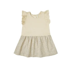 Rylee And Cru Overalls & Jumpsuits>Rylee + Cru Grid Coury Dress Butter