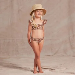 Rylee And Cru Face Masks>Rylee + Cru Hanalei Bikini || Giraffe Spots