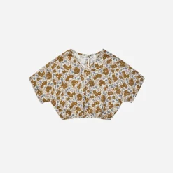 Rylee And Cru Skirts>Rylee + Cru Lily Blouse || Gardenia
