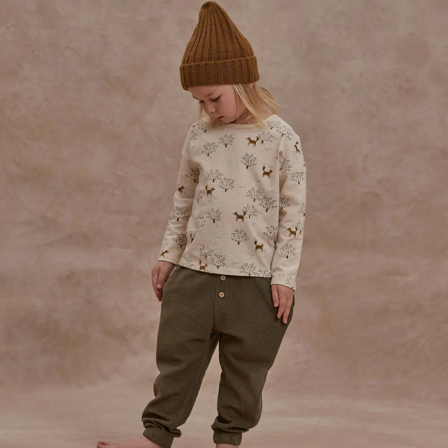 Rylee And Cru Long Sleeve T Shirts>Rylee + Cru Long Sleeve Tee || Fox Forest