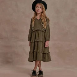Rylee And Cru Overalls & Jumpsuits>Rylee + Cru Mabel Dress || Army