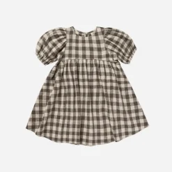 Rylee And Cru Overalls & Jumpsuits>Rylee + Cru Marley Dress || Charcoal Check