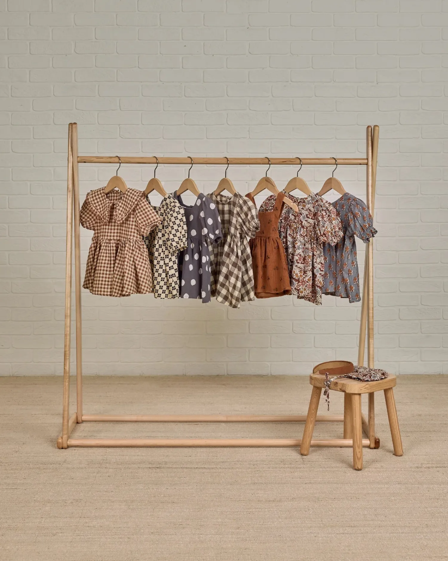 Rylee And Cru Overalls & Jumpsuits>Rylee + Cru Marley Dress || Charcoal Check