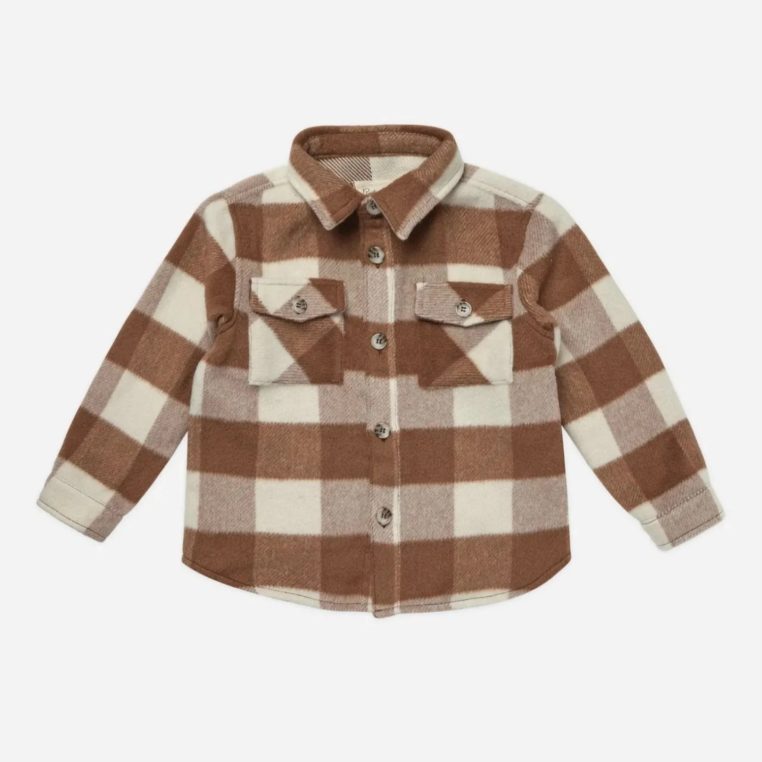 Rylee And Cru Jackets>Rylee + Cru Plaid Shacket || Cedar Plaid