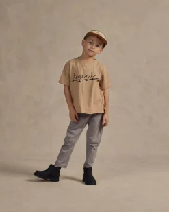 Rylee And Cru T Shirts>Rylee + Cru Raw Edge Tee || Legend