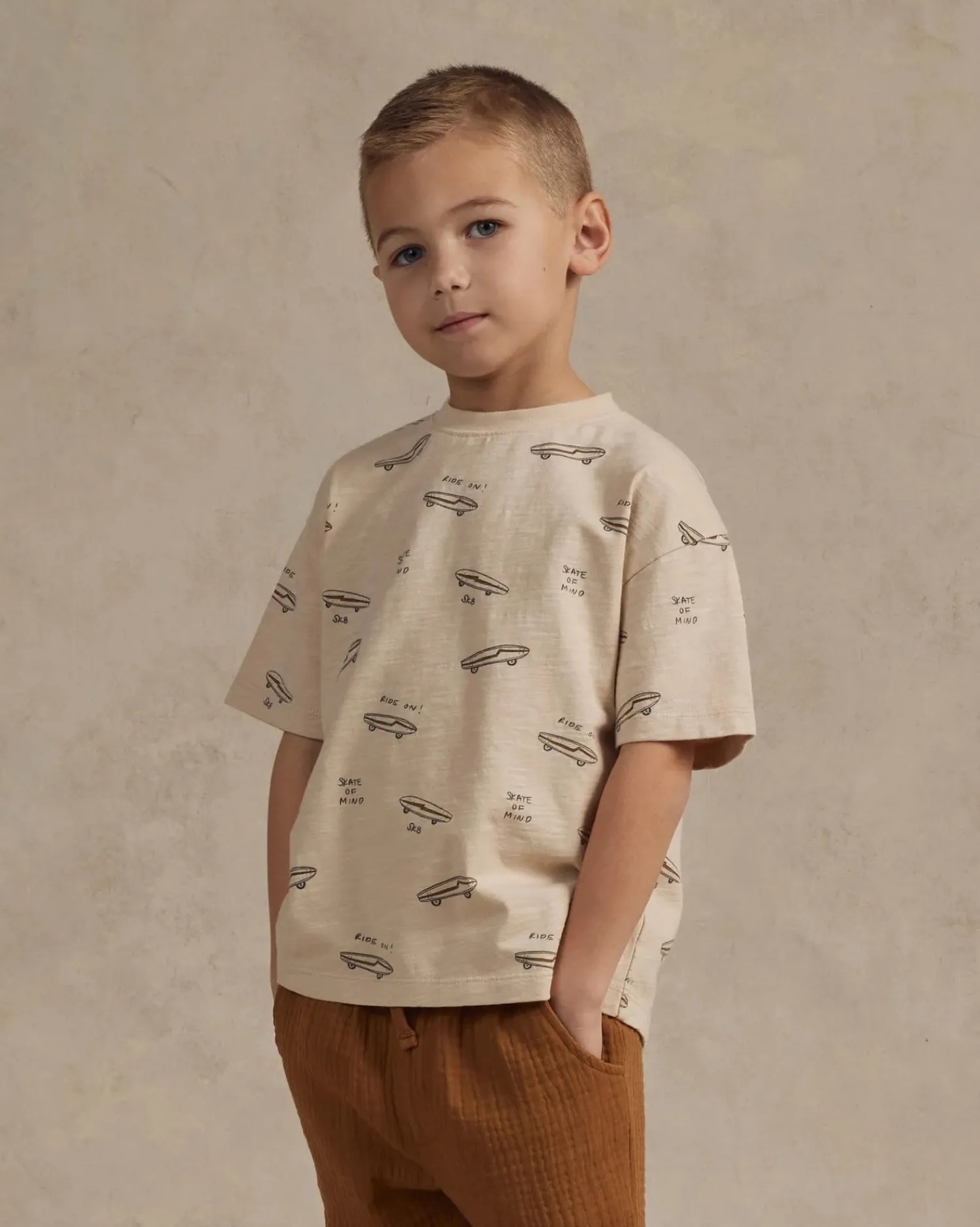 Rylee And Cru T Shirts>Rylee + Cru Relaxed Tee || Skate