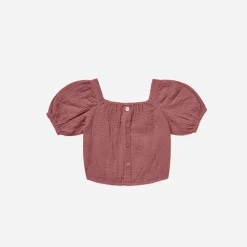 Rylee And Cru Face Masks>Rylee + Cru Skipper Top || Raspberry
