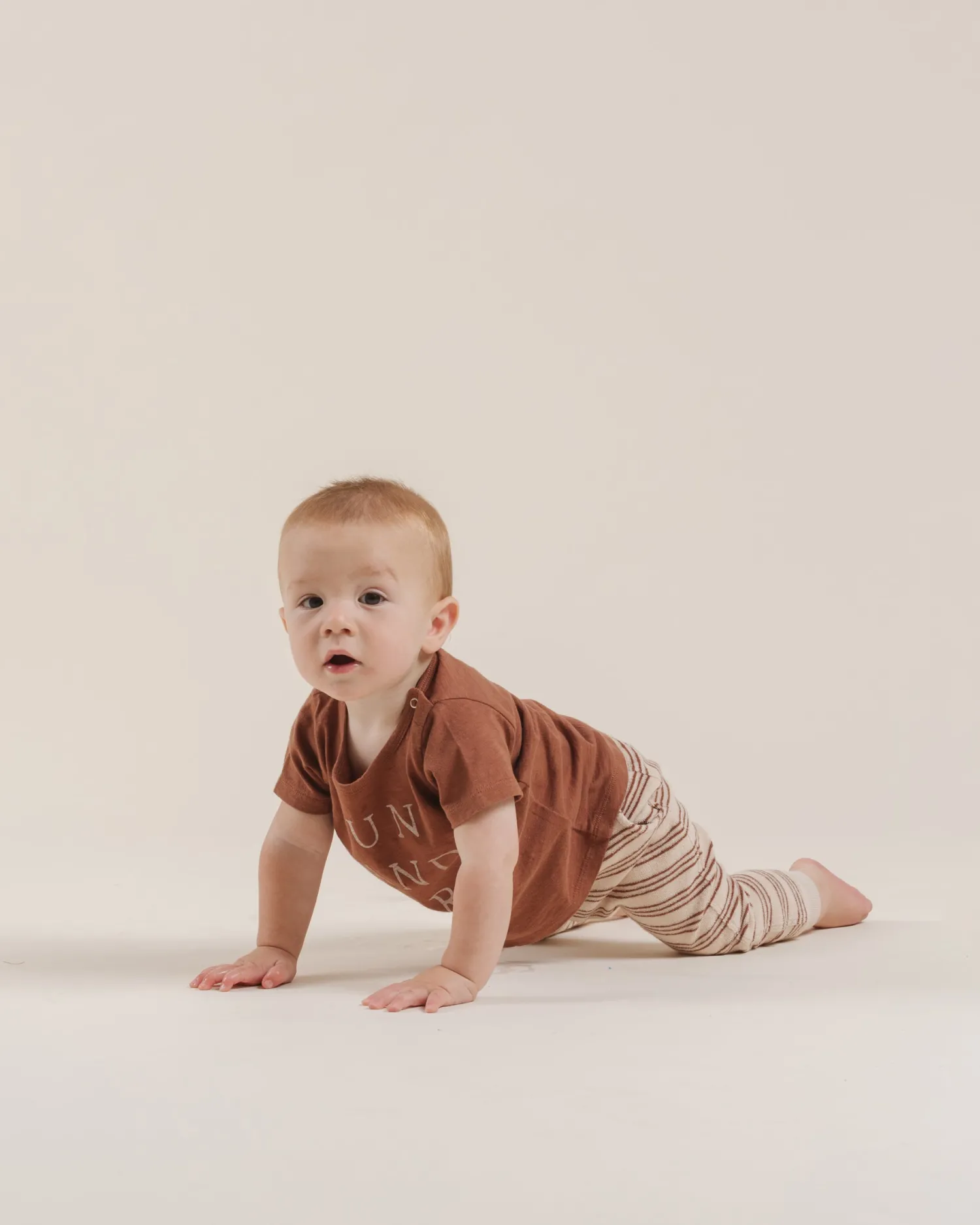 Rylee And Cru Pants>Rylee + Cru Terry Amber Stripe Sweatpants