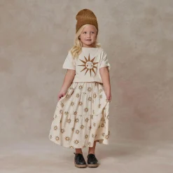 Rylee And Cru Dresses>Rylee + Cru Tiered Midi Skirt || Suns