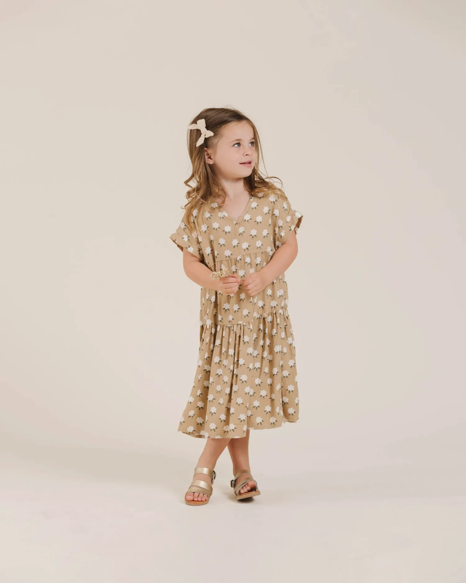 Rylee And Cru Overalls & Jumpsuits>Rylee + Cru White Floral Vienna Dress