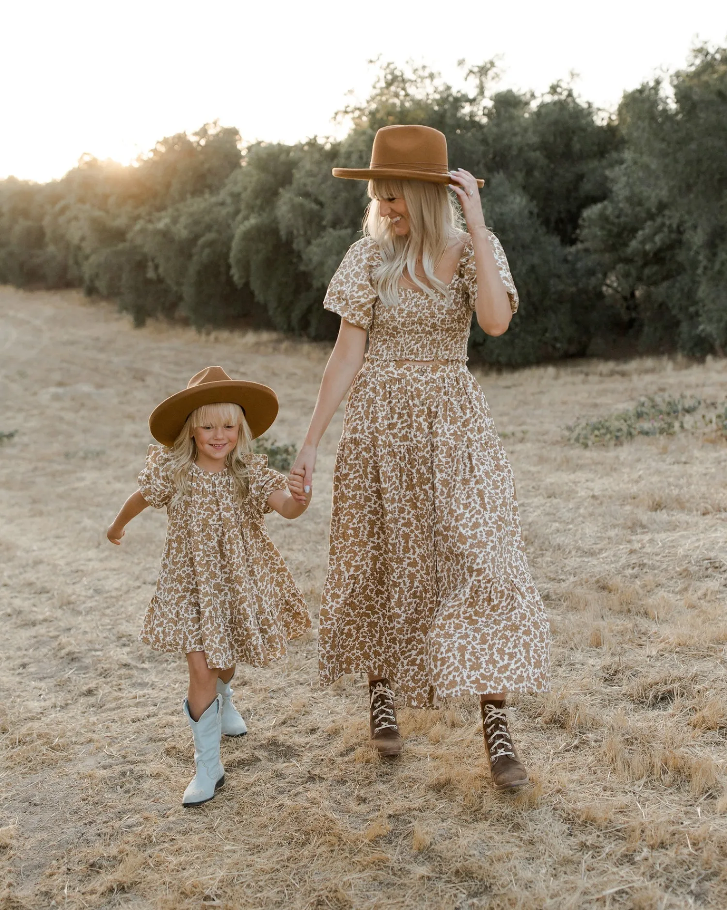Rylee And Cru Face Masks>Rylee + Cru Women Joelle Skirt | Gold Gardens