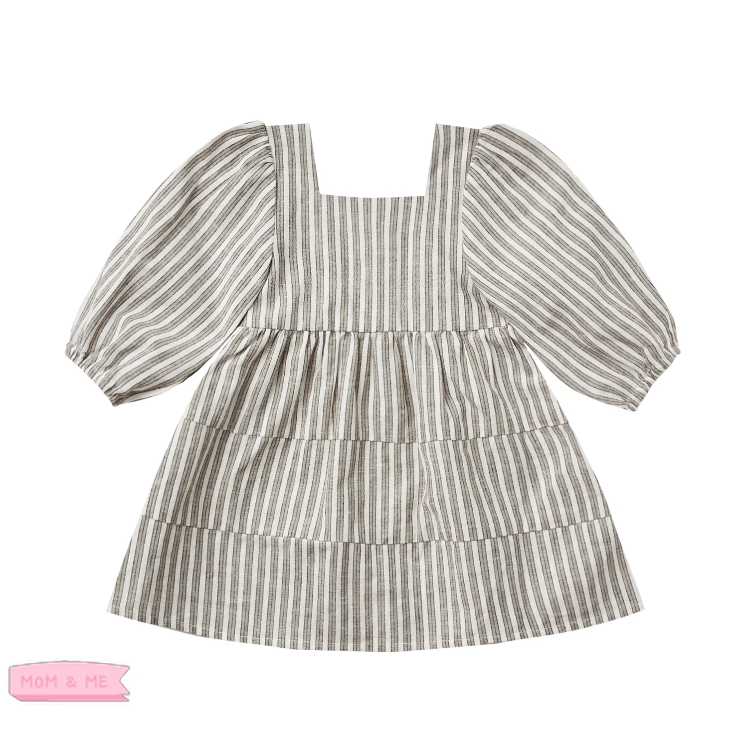 Rylee And Cru Overalls & Jumpsuits> Gretta Dress Railroad Stripe